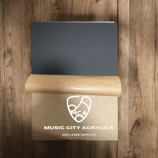Black Matte/Gloss Cast Acrylic - The Happiest Co. LLC