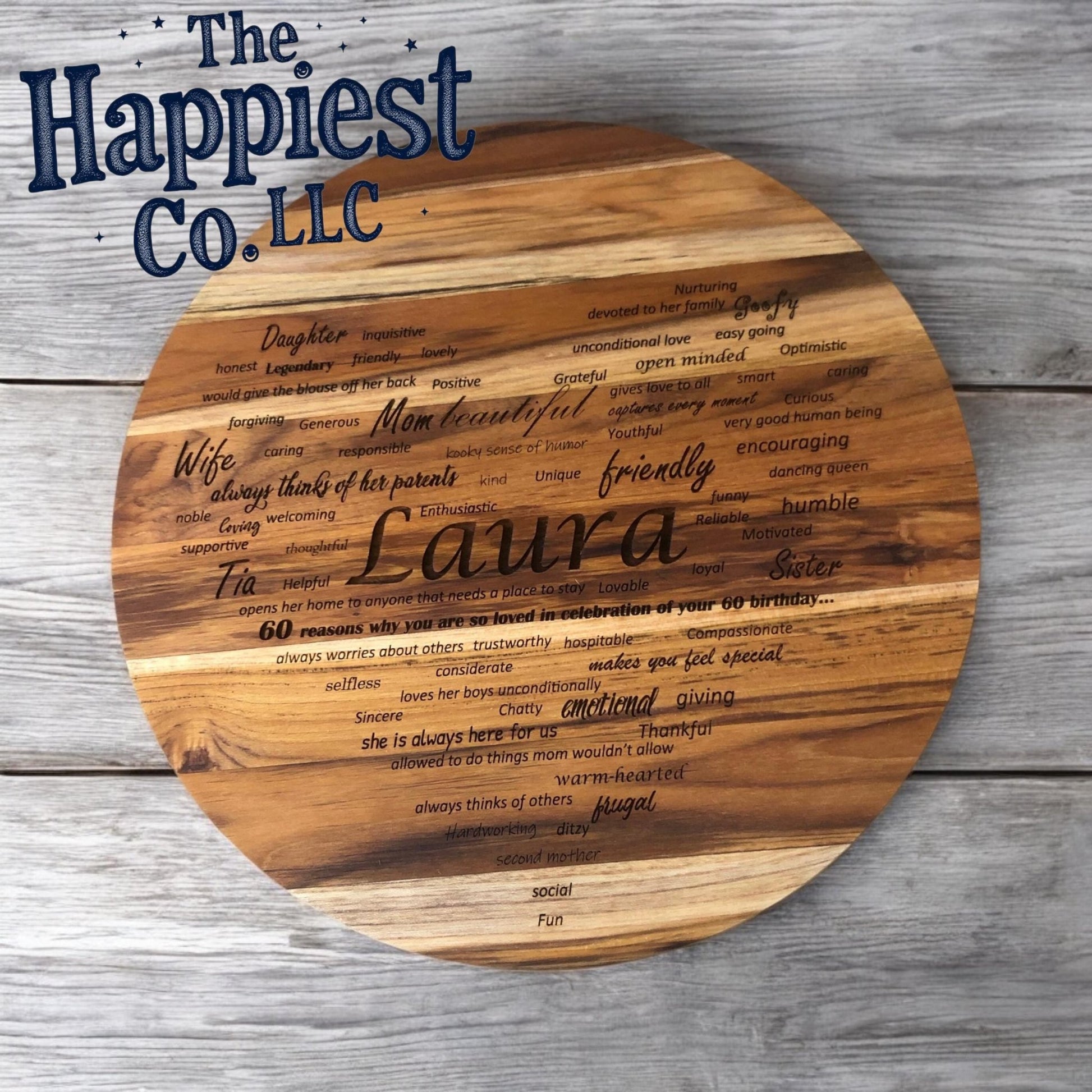 Personalized Engraved Gift for All Occasions - Retirement, Birthday, Anniversary, Graduation & More! - Music City Acrylics
