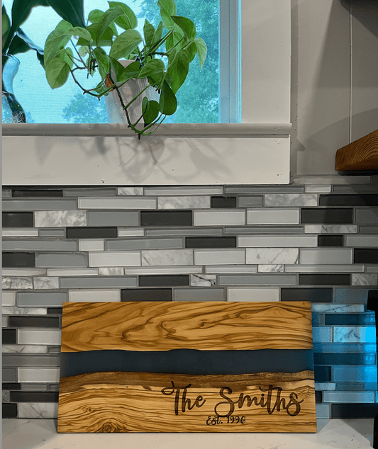 Custom Engraved Charcuterie/Cutting Board - The Happiest Co. LLC
