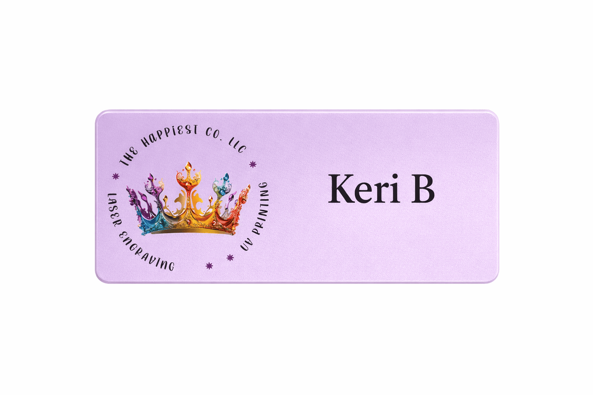 Custom Magnetic Employee Name Tags – Professional, Durable & Fully Personalized - Music City Acrylics