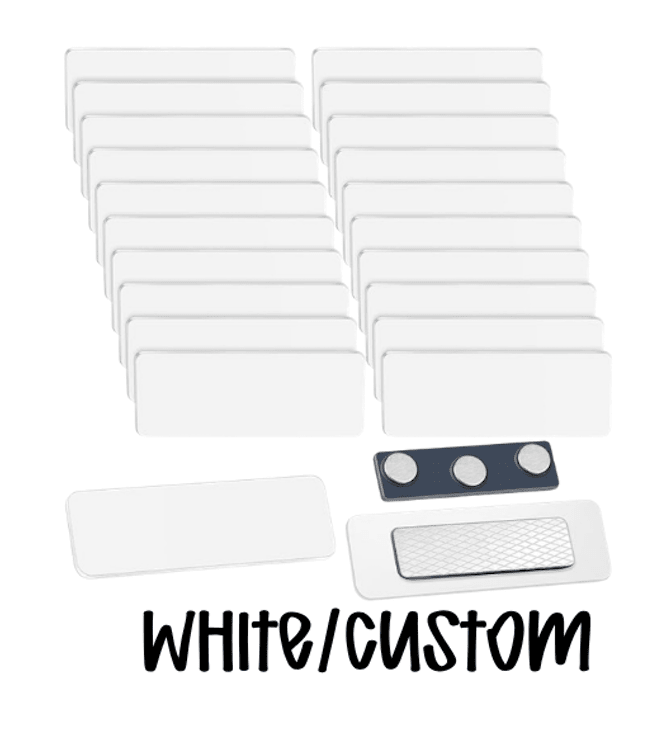 Custom Magnetic Employee Name Tags – Professional, Durable & Fully Personalized - Music City Acrylics