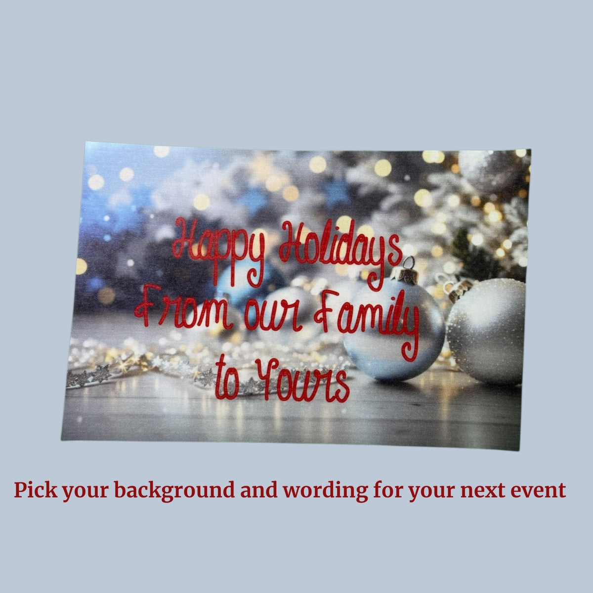 Custom PhotoTex UV Printed Event & Party Banner – Peel & Stick, Vibrant & Reusable - Music City Acrylics