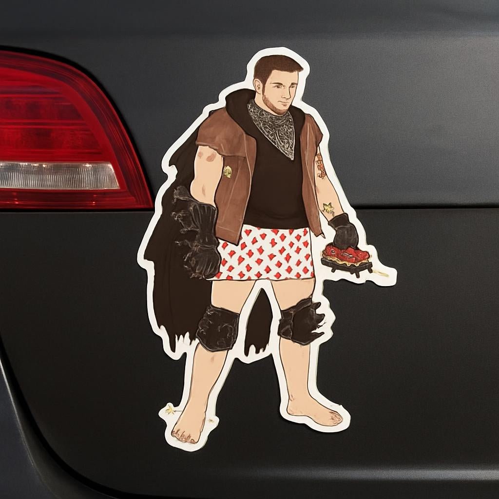 Dungeon Crawler Carl Car Magnet – Bold, Waterproof & Perfect for Fans - Music City Acrylics