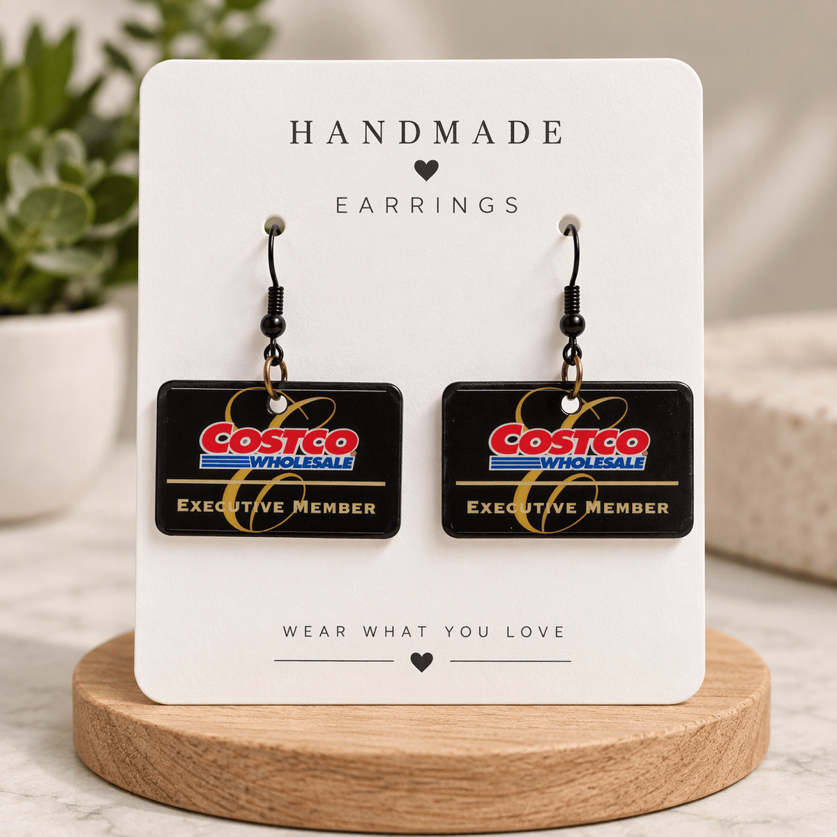 Fun Novelty Acrylic Dangle Earrings - The Happiest Co. LLC