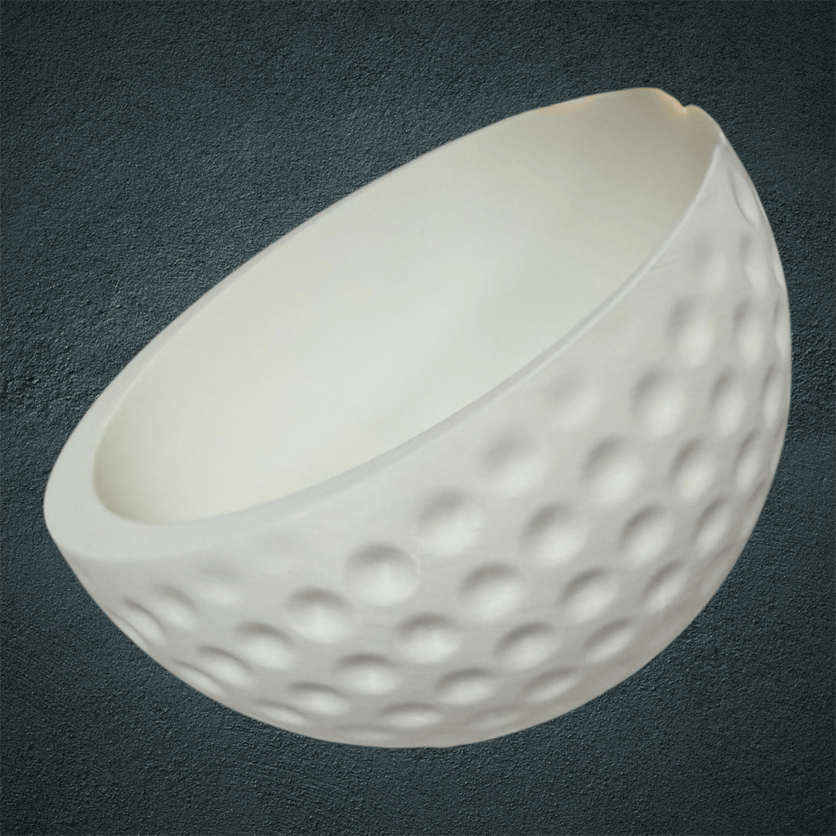Golf Ball Mahjong Dice Bowl | Golf-Themed Mahjong Accessory | Dice Rolling Bowl for Mahjong Players - The Happiest Co. LLC