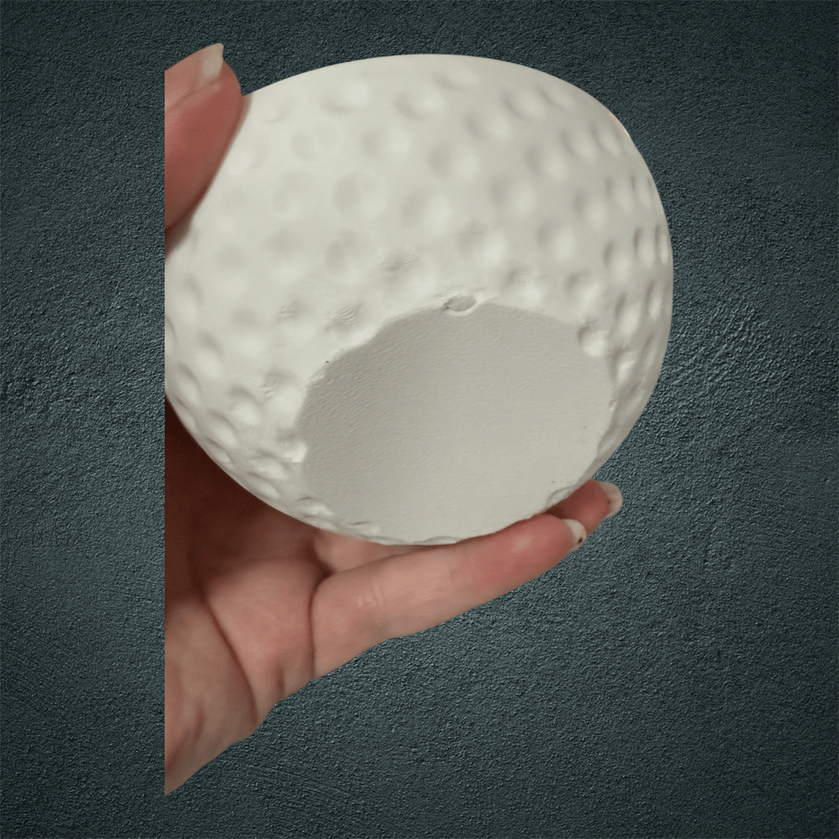 Golf Ball Mahjong Dice Bowl | Golf-Themed Mahjong Accessory | Dice Rolling Bowl for Mahjong Players - The Happiest Co. LLC