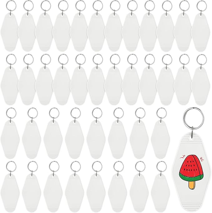 Hotel‑Style Custom Keychains - Music City Acrylics