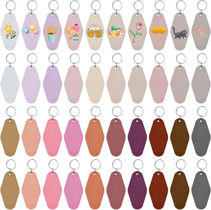 Hotel‑Style Custom Keychains - Music City Acrylics