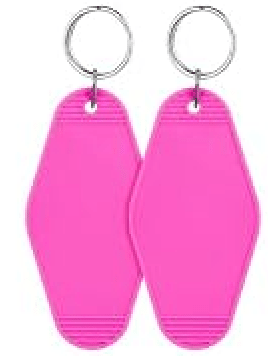 Hotel‑Style Custom Keychains - Music City Acrylics