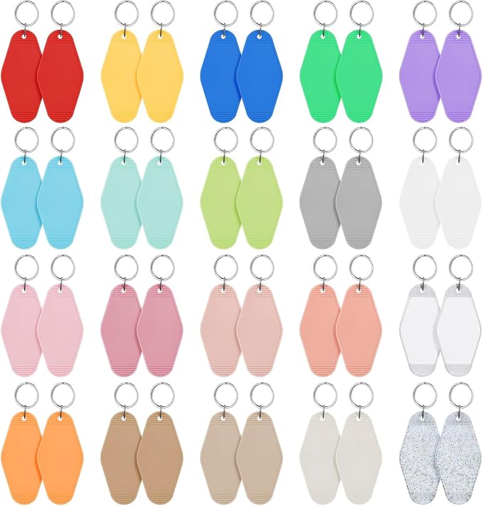 Hotel‑Style Custom Keychains - Music City Acrylics
