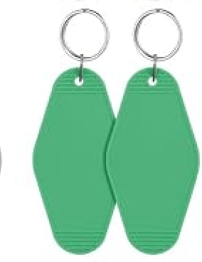 Hotel‑Style Custom Keychains - Music City Acrylics