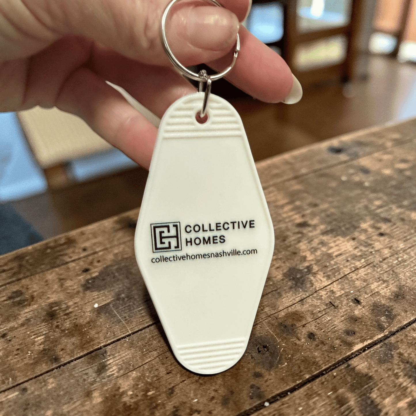 Hotel‑Style Custom Keychains - Music City Acrylics