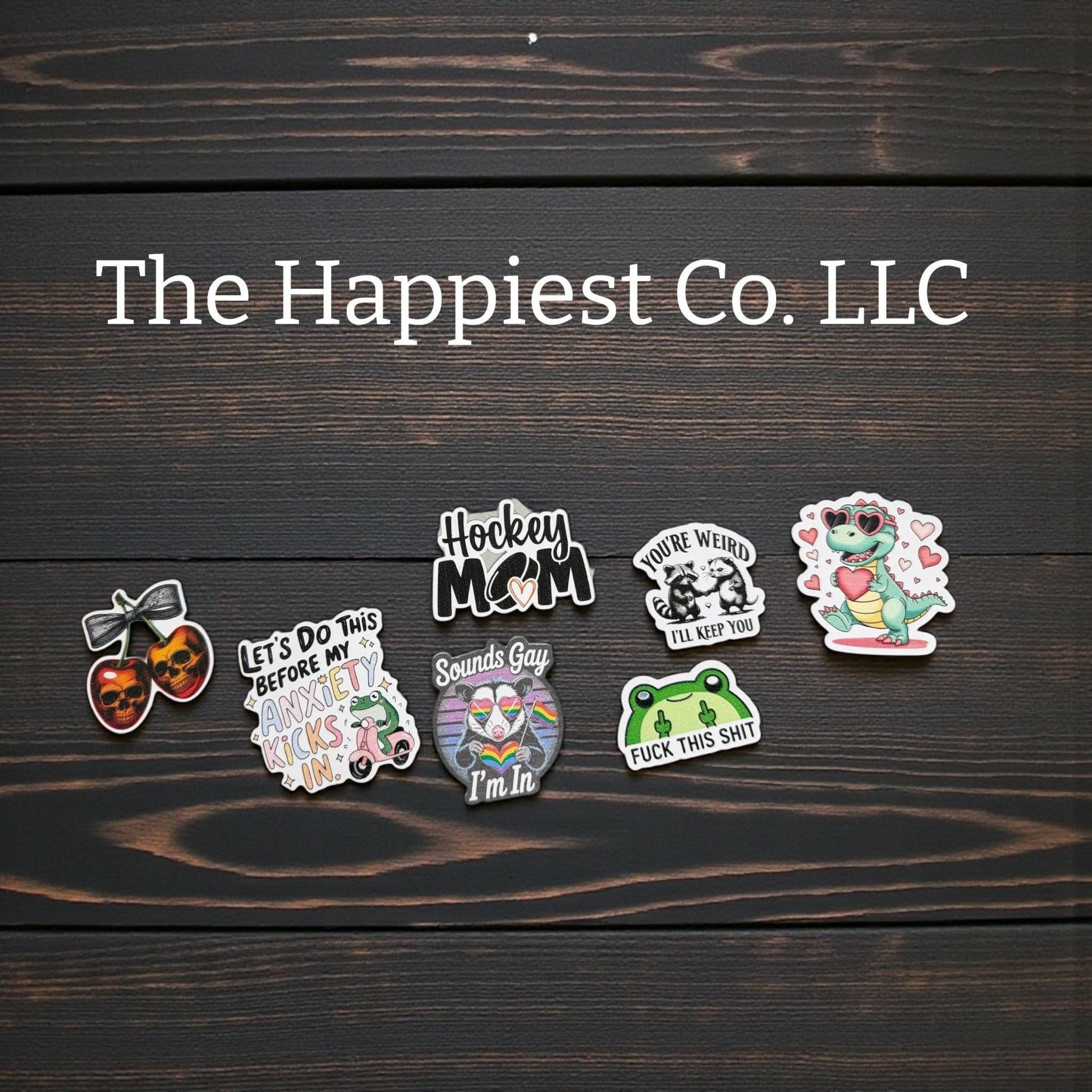 Mystery Sticker Pack –10 Random Vinyl Stickers - Music City Acrylics