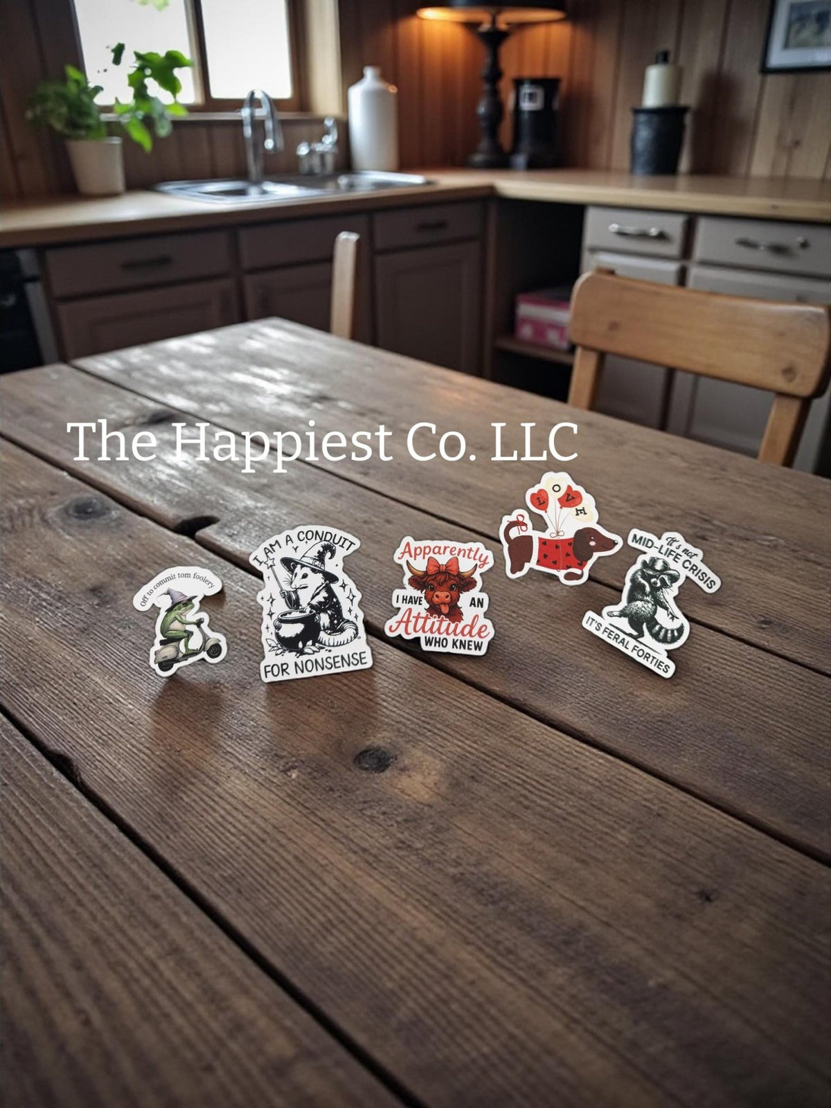Mystery Sticker Pack –10 Random Vinyl Stickers - Music City Acrylics
