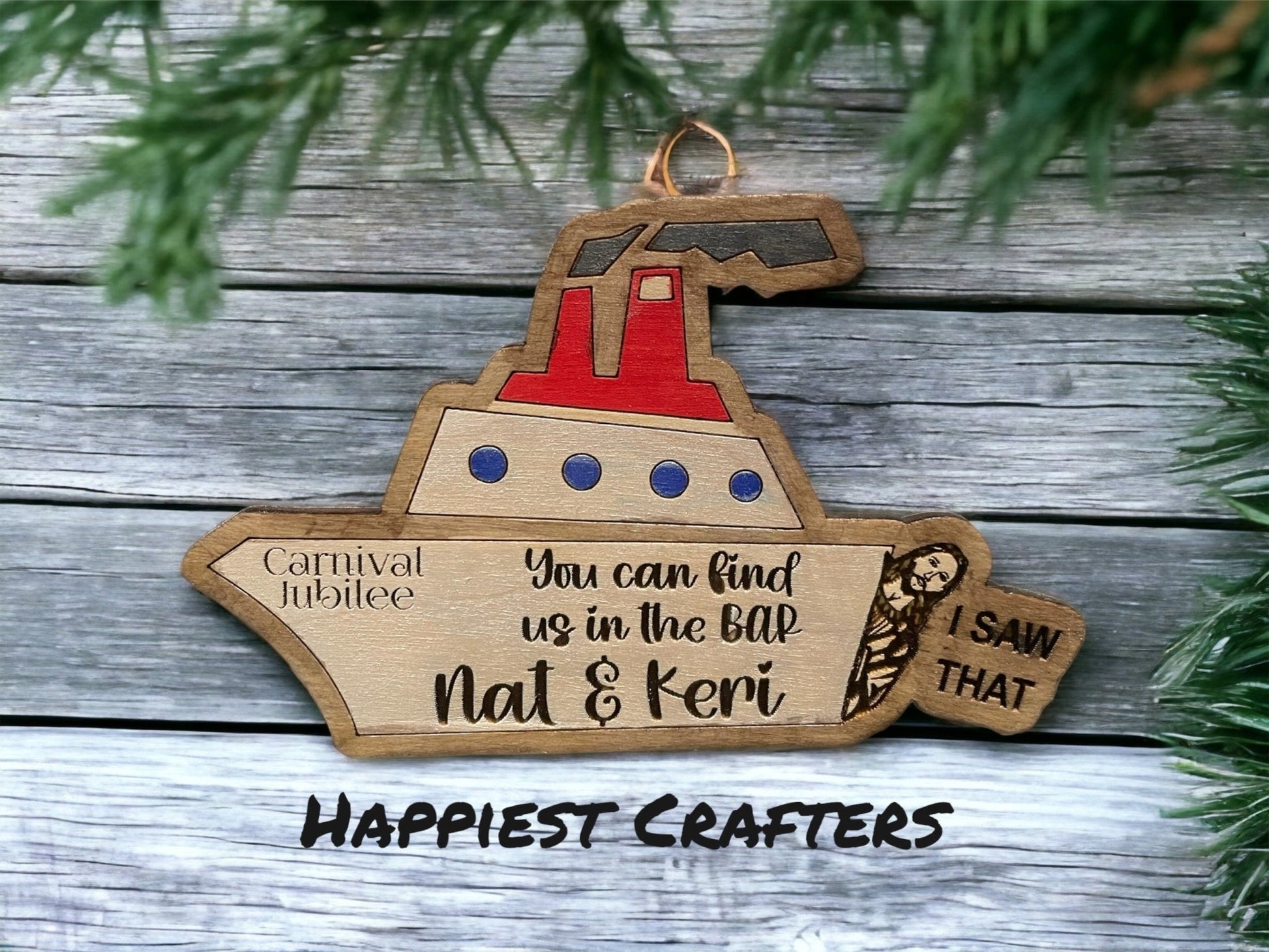 Personalized Cruise Door Magnet – Custom Vacation Keepsake - Music City Acrylics