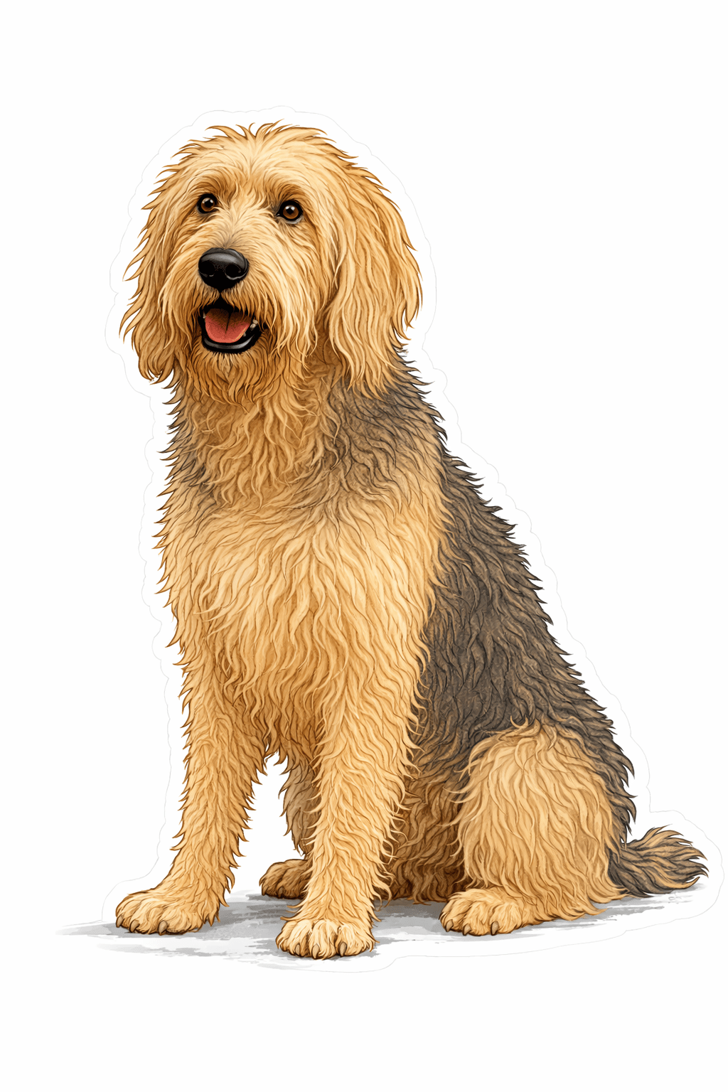 Rare Dog Sticker Collection – 13 Unique Breeds You Hardly Ever See - Music City Acrylics