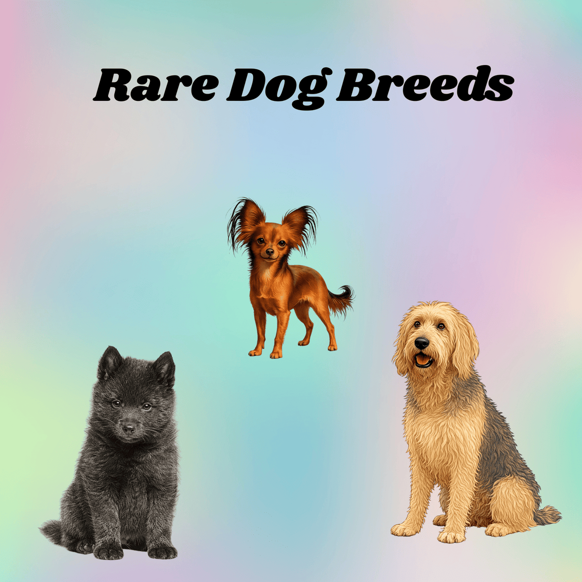 Rare Dog Sticker Collection – 13 Unique Breeds You Hardly Ever See - Music City Acrylics