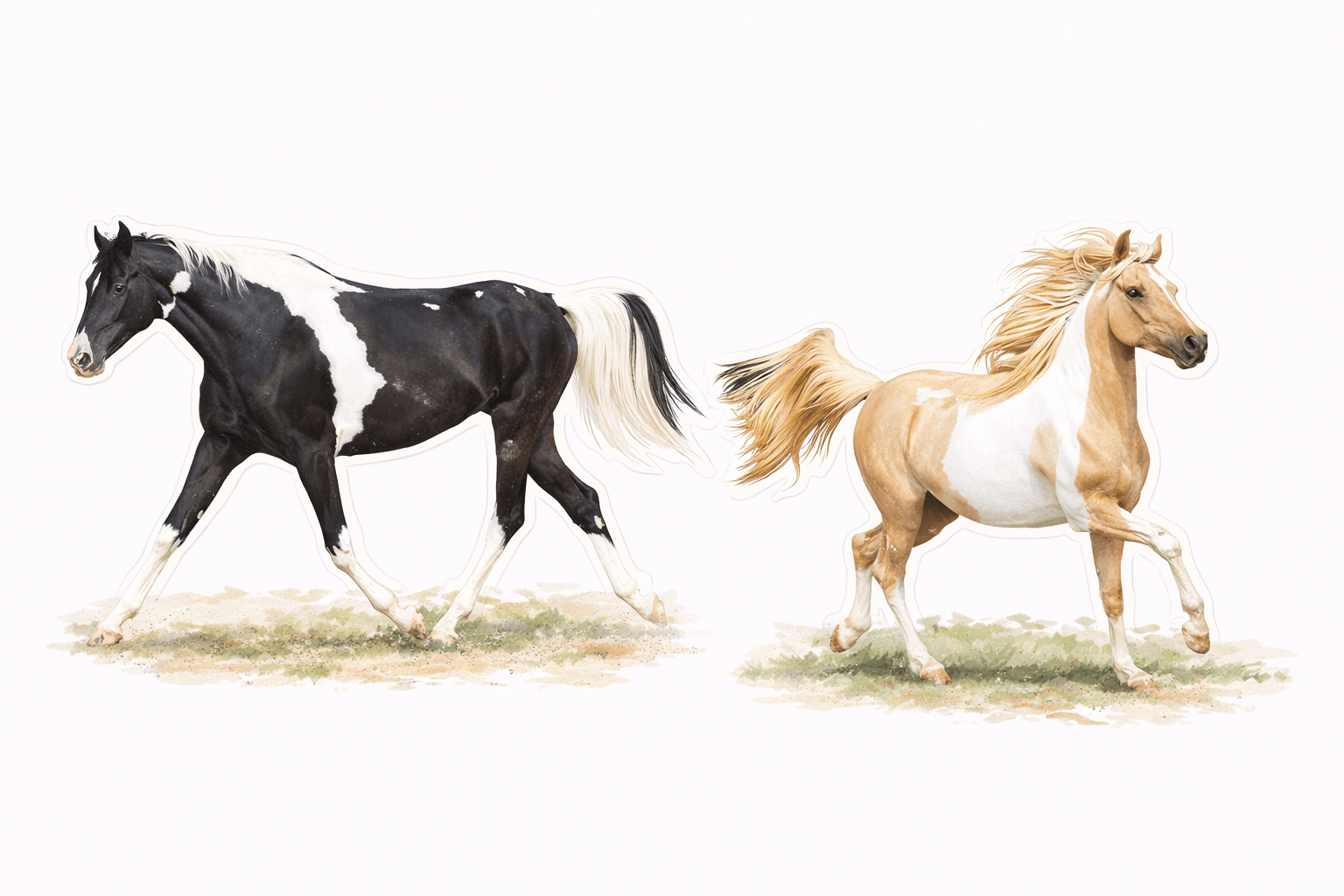 Rare Horse Breeds Sticker Collection – 9 Hard‑to‑Find Favorites - Music City Acrylics
