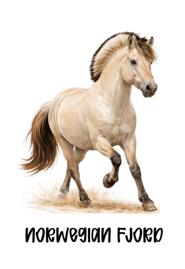 Rare Horse Breeds Sticker Collection – 9 Hard‑to‑Find Favorites - Music City Acrylics
