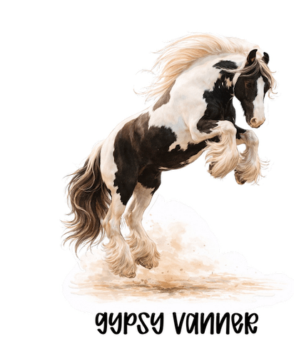 Rare Horse Breeds Sticker Collection – 9 Hard‑to‑Find Favorites - Music City Acrylics