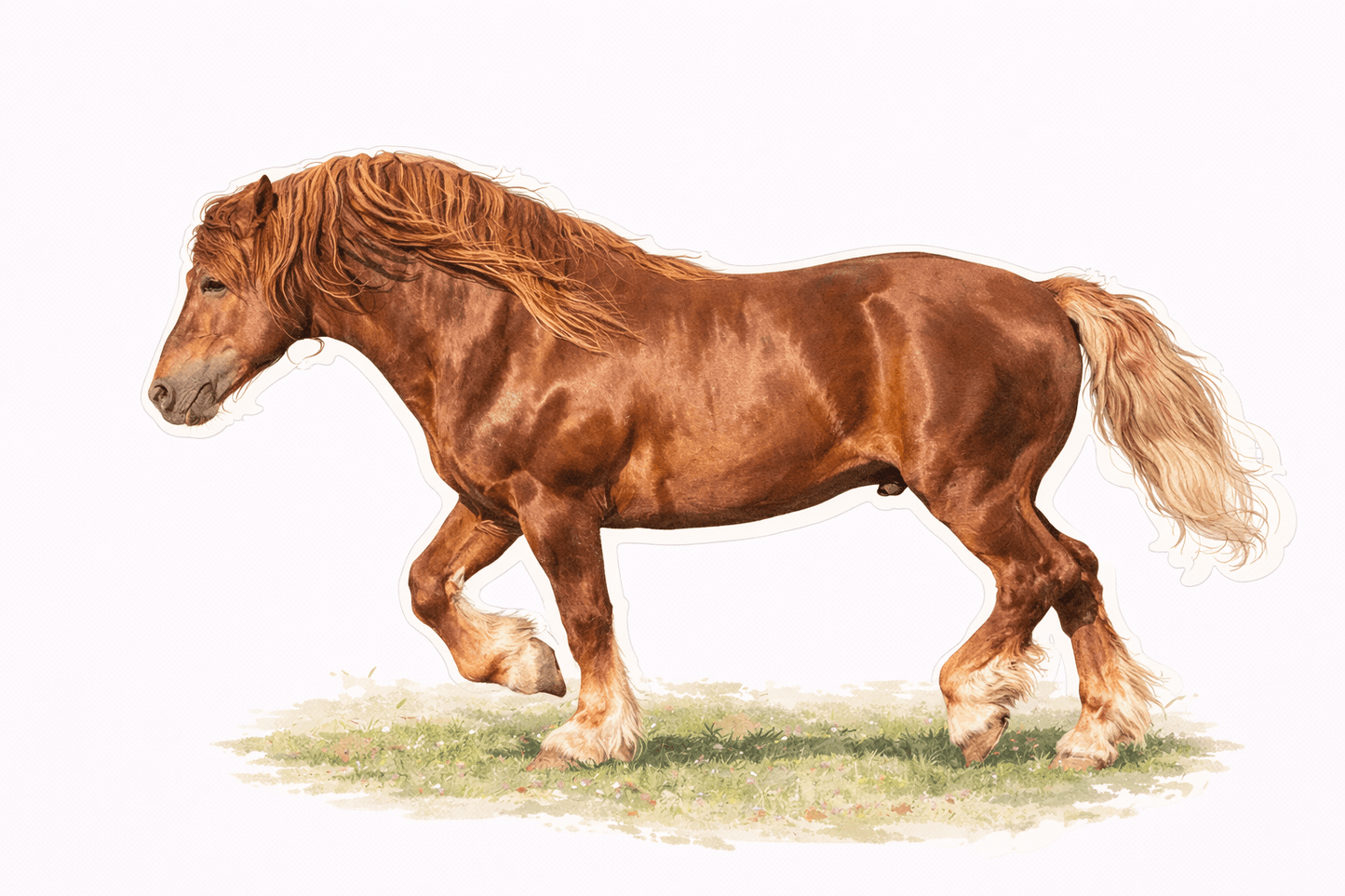 Rare Horse Breeds Sticker Collection – 9 Hard‑to‑Find Favorites - Music City Acrylics