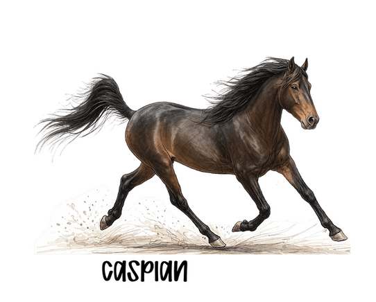 Rare Horse Breeds Sticker Collection – 9 Hard‑to‑Find Favorites - Music City Acrylics