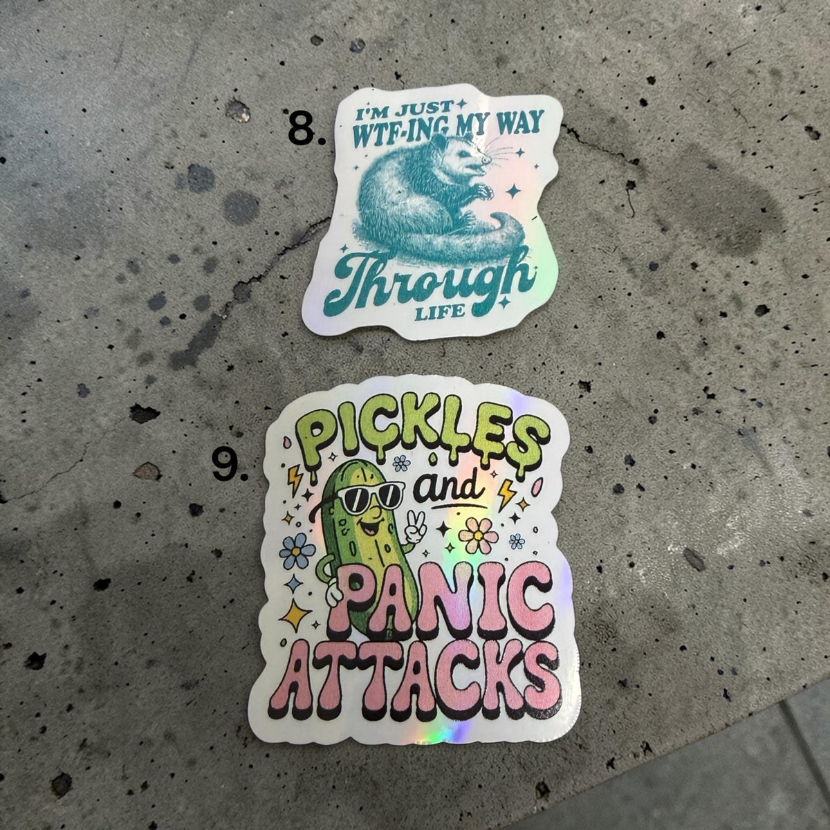 Snarkey Stickers | Waterproof, Weatherproof Vinyl Decal (Laptop, Tumbler) - Music City Acrylics