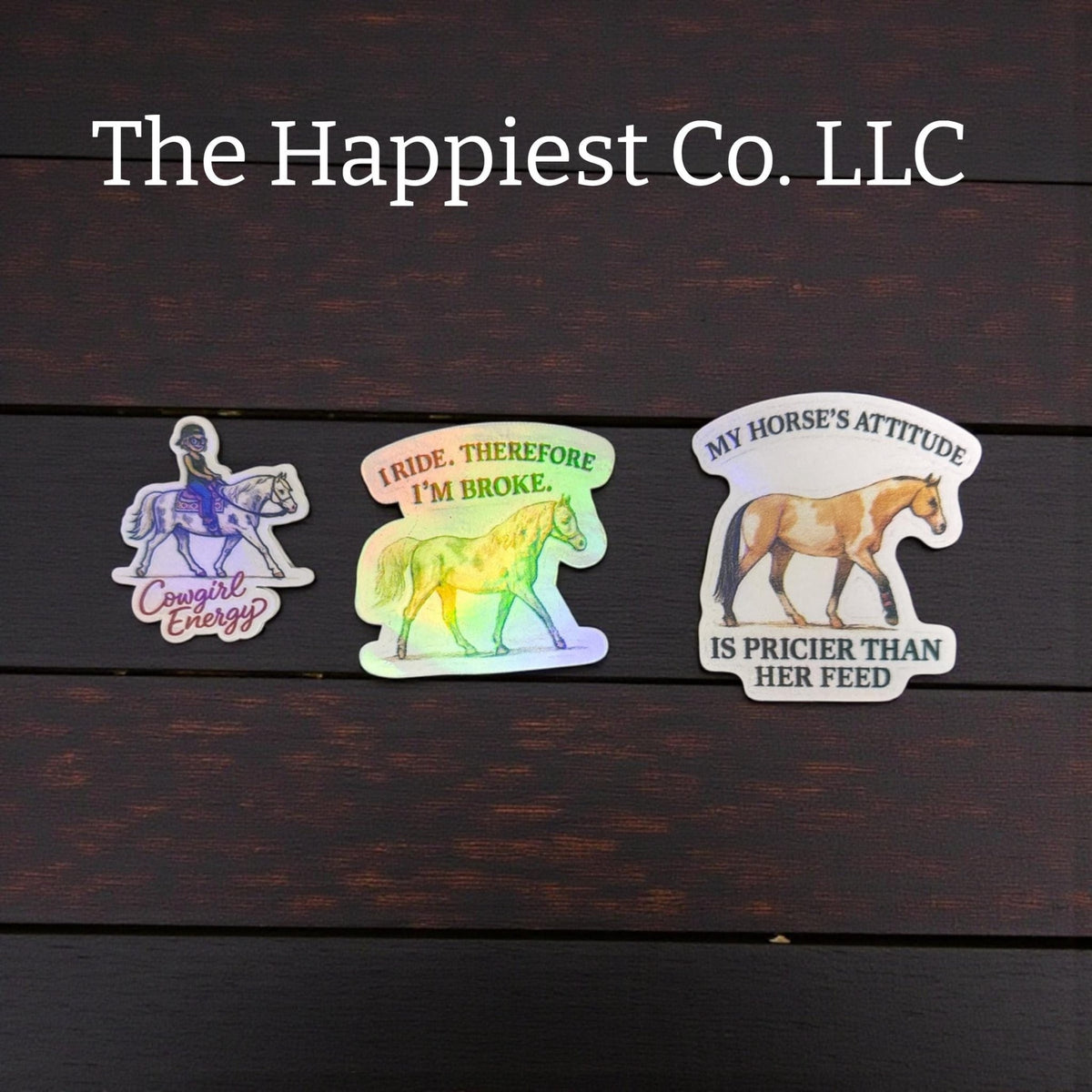Sticker Pack – Set of 6 | Themed Vinyl Stickers for Laptops, Journals, Tumblers & More - Music City Acrylics